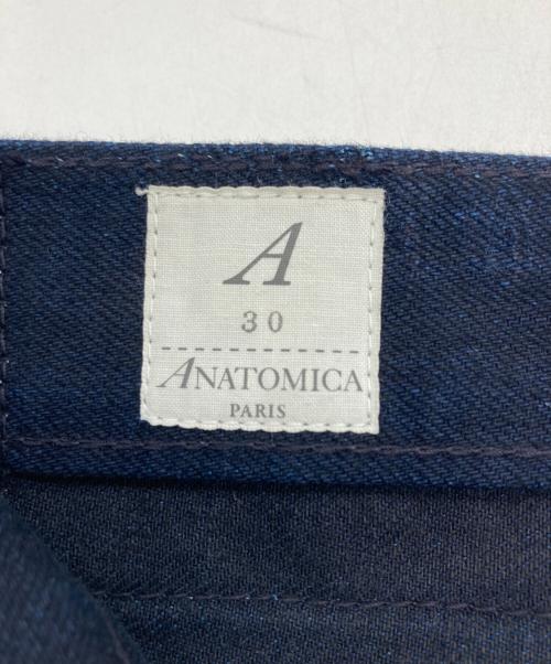 ANATOMICA（アナトミカ）ANATOMICA (アナトミカ) ボタンフライ テーパード デニムパンツ インディゴ サイズ:30の古着・服飾アイテム