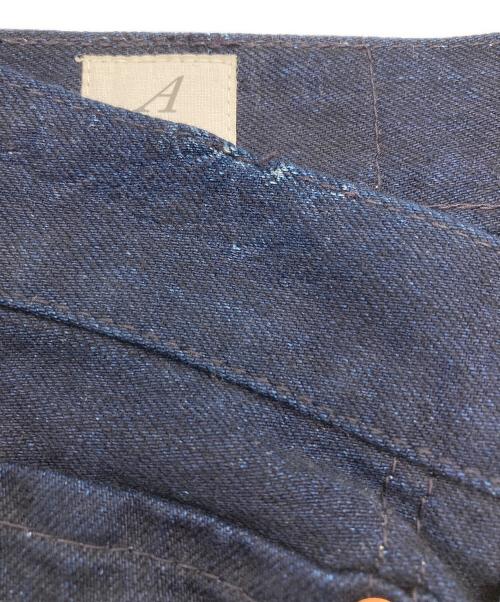 ANATOMICA（アナトミカ）ANATOMICA (アナトミカ) ボタンフライ テーパード デニムパンツ インディゴ サイズ:30の古着・服飾アイテム