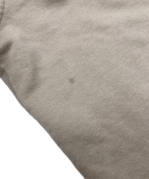 TEN-C（テンシー）TEN-C (テンシー) ロゴラベル フーディジップパーカー ベージュ サイズ:SIZE Lの古着・服飾アイテム