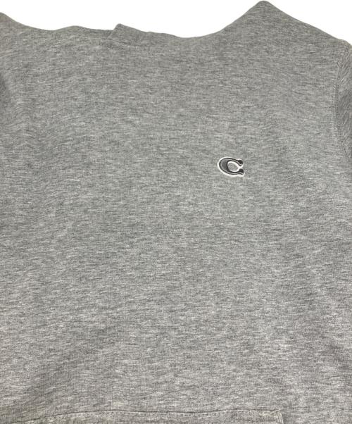 COACH（コーチ）COACH (コーチ) C LOGO SWEAT HOODIE グレー サイズ:Sの古着・服飾アイテム