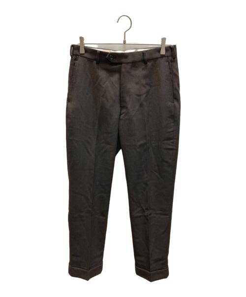 D.C.WHITE（ディーシーホワイト）D.C.WHITE (ディーシーホワイト) CAVALRY TWILL AMERICAN TROUSER キャバルリーツイル アメリカントラウザー ブラウン サイズ:SIZE 46の古着・服飾アイテム