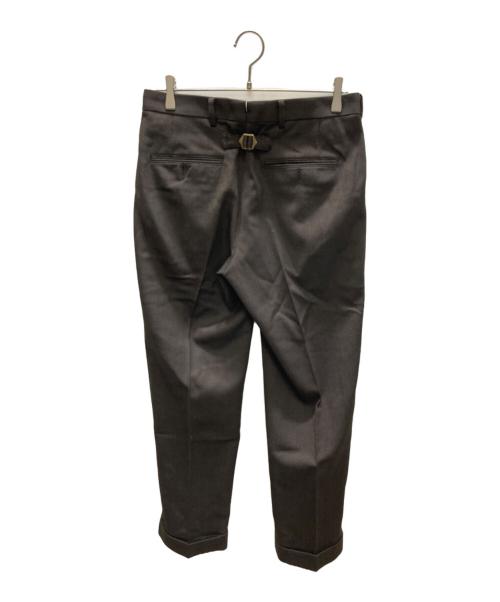 D.C.WHITE（ディーシーホワイト）D.C.WHITE (ディーシーホワイト) CAVALRY TWILL AMERICAN TROUSER キャバルリーツイル アメリカントラウザー ブラウン サイズ:SIZE 46の古着・服飾アイテム
