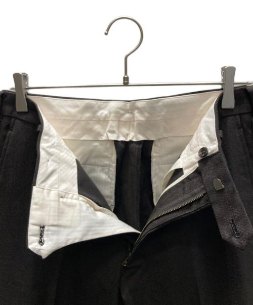 D.C.WHITE（ディーシーホワイト）D.C.WHITE (ディーシーホワイト) CAVALRY TWILL AMERICAN TROUSER キャバルリーツイル アメリカントラウザー ブラウン サイズ:SIZE 46の古着・服飾アイテム