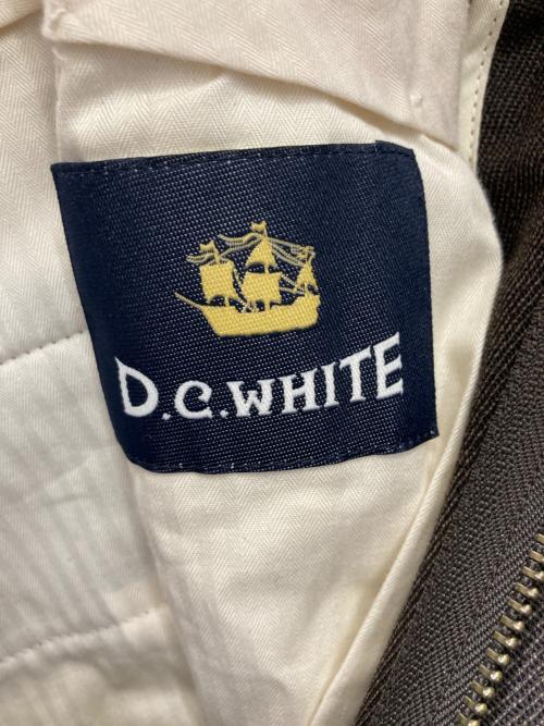 D.C.WHITE（ディーシーホワイト）D.C.WHITE (ディーシーホワイト) CAVALRY TWILL AMERICAN TROUSER キャバルリーツイル アメリカントラウザー ブラウン サイズ:SIZE 46の古着・服飾アイテム