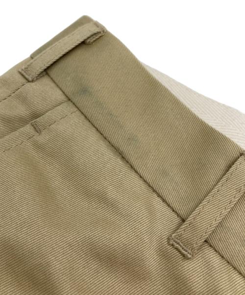 D.C.WHITE（ディーシーホワイト）D.C.WHITE (ディーシーホワイト) WEST POINT AMERICAN TROUSERS ベージュ サイズ:SIZE 44の古着・服飾アイテム