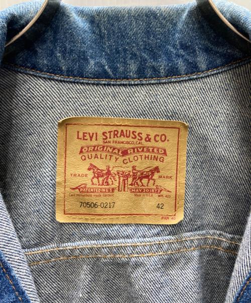 LEVI'S（リーバイス）LEVI'S (リーバイス) デニムジャケット インディゴ サイズ:SIZE 42の古着・服飾アイテム