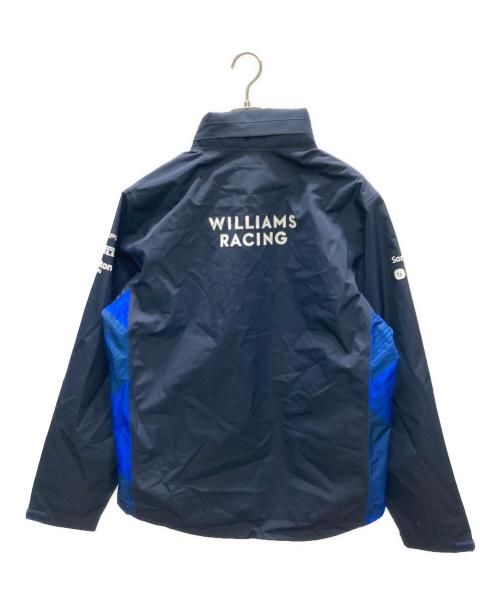 PUMA（プーマ）PUMA (プーマ) Williams Racing Team Waterproof Rain Jacket ウィリャムズ オフィシャル レインジャケット ネイビー サイズ:SIZE Mの古着・服飾アイテム