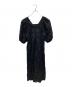 ne quittez pas (ヌキテパ) Cotton Voile Dot Hemla Dress ブラック サイズ:下記参照：12000円