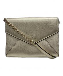 Kate Spade（ケイトスペード）の古着「CEDAR STREET LARGE MONDAY」｜ゴールド