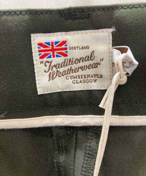Traditional Weatherwear（トラディショナルウェザーウェア）Traditional Weatherwear (トラディショナルウェザーウェア) UNIONSLACKS 103 グリーン サイズ:SIZE S 未使用品の古着・服飾アイテム