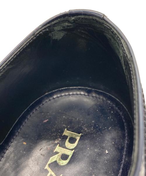 PRADA（プラダ）PRADA (プラダ) ウィングチップレースアップシューズ ネイビー サイズ:SIZE 7 1/2の古着・服飾アイテム