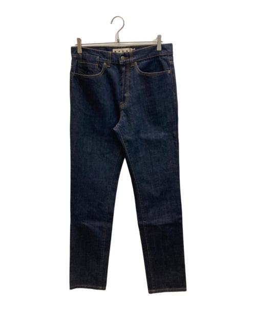 MARNI（マルニ）MARNI (マルニ) ボタンフライ デニムパンツ ネイビー サイズ:SIZE 31 未使用品の古着・服飾アイテム