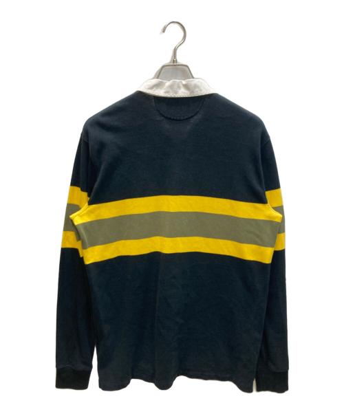 POLO RALPH LAUREN（ポロ・ラルフローレン）POLO RALPH LAUREN (ポロ・ラルフローレン) ラガーシャツ ブラック×イエロー サイズ:Mの古着・服飾アイテム