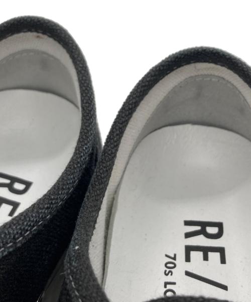 RE/DONE（リダン）RE/DONE (リダン) 70s Low Top Skate shoes ブラック サイズ:SIZE 36の古着・服飾アイテム