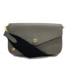 A.D.M.J.（エーディーエムジェイ）の古着「クロスボディバッグ」｜ベージュ