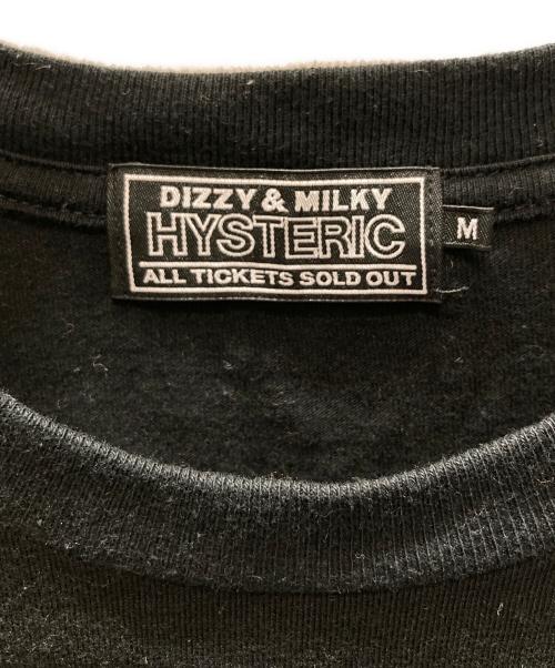 Hysteric Glamour（ヒステリックグラマー）Hysteric Glamour (ヒステリックグラマー) MOTORCYCLE GIRL Tシャツ ブラック サイズ:SIZE Mの古着・服飾アイテム