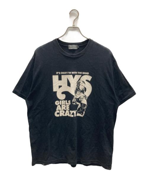 Hysteric Glamour（ヒステリックグラマー）Hysteric Glamour (ヒステリックグラマー) GIRLS ARE CRAZY Tシャツ ブラック サイズ:SIZE XLの古着・服飾アイテム
