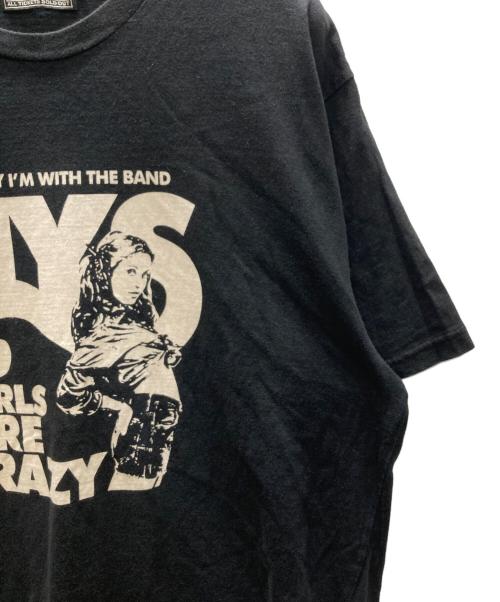 Hysteric Glamour（ヒステリックグラマー）Hysteric Glamour (ヒステリックグラマー) GIRLS ARE CRAZY Tシャツ ブラック サイズ:SIZE XLの古着・服飾アイテム