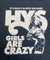 中古・古着 Hysteric Glamour (ヒステリックグラマー) GIRLS ARE CRAZY Tシャツ ブラック サイズ:SIZE XL：8000円