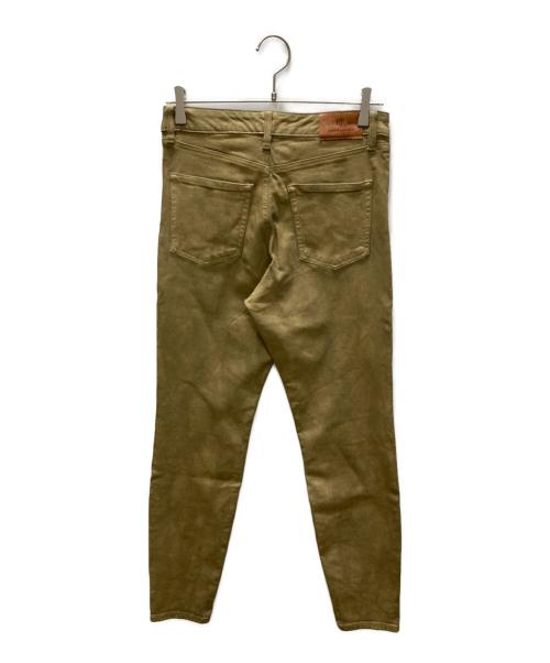 LAUREN RALPH LAUREN（ローレンラルフローレン）LAUREN RALPH LAUREN (ローレンラルフローレン) コーティングパンツ カーキ サイズ:SIZE 4の古着・服飾アイテム