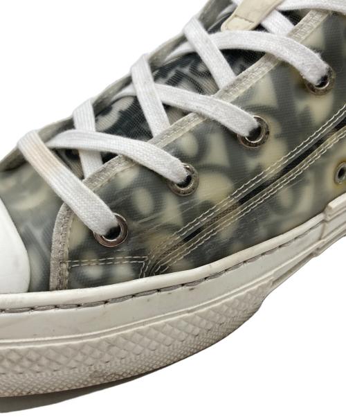 DIOR HOMME（ディオール オム）DIOR HOMME (ディオール オム) B23 オブリーク ハイカットスニーカー ホワイト×ブラック サイズ:SIZE 42の古着・服飾アイテム