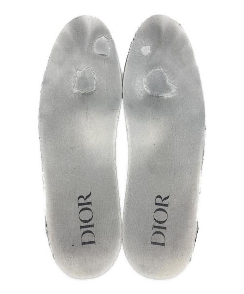 DIOR HOMME（ディオール オム）DIOR HOMME (ディオール オム) B23 オブリーク ハイカットスニーカー ホワイト×ブラック サイズ:SIZE 42の古着・服飾アイテム