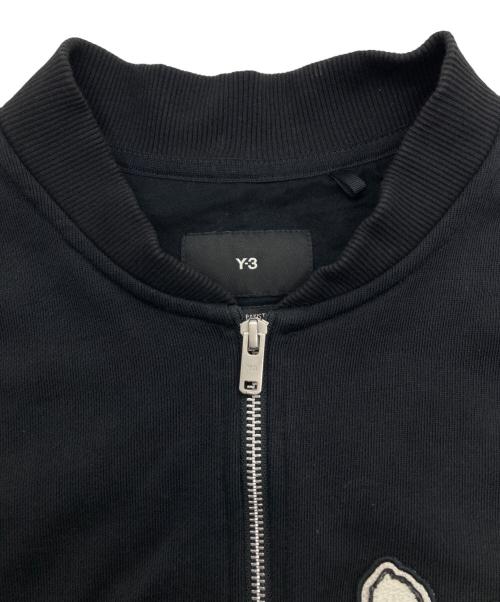 Y-3（ワイスリー）Y-3 (ワイスリー) GFX LOG FT CREW ハーフジップスウェット ブラック サイズ:SIZE Sの古着・服飾アイテム