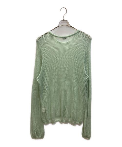 URU（ウル）URU (ウル) CREW NECK KNIT グリーン サイズ:下記参照の古着・服飾アイテム