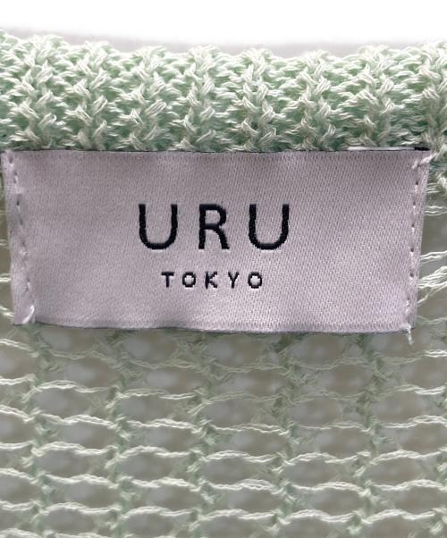 URU（ウル）URU (ウル) CREW NECK KNIT グリーン サイズ:下記参照の古着・服飾アイテム
