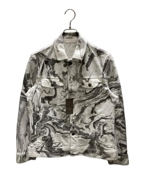 EPOCA UOMO（エポカ ウォモ）EPOCA UOMO (エポカ ウォモ) PRIMA COLLECTION マーブルGジャン ホワイト サイズ:SIZE 48 未使用品の古着・服飾アイテム