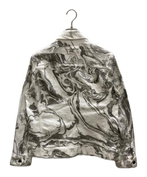 EPOCA UOMO（エポカ ウォモ）EPOCA UOMO (エポカ ウォモ) PRIMA COLLECTION マーブルGジャン ホワイト サイズ:SIZE 48 未使用品の古着・服飾アイテム