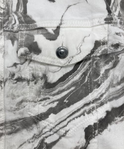 EPOCA UOMO（エポカ ウォモ）EPOCA UOMO (エポカ ウォモ) PRIMA COLLECTION マーブルGジャン ホワイト サイズ:SIZE 48 未使用品の古着・服飾アイテム