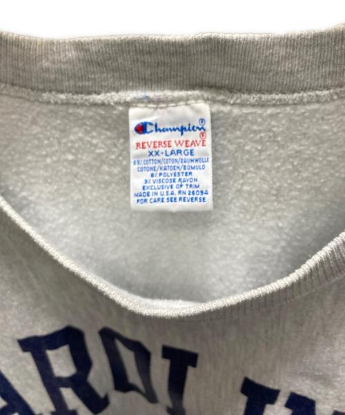 Champion（チャンピオン）Champion (チャンピオン) 90sリバースウィーブスウェット グレー サイズ:SIZE XXLの古着・服飾アイテム