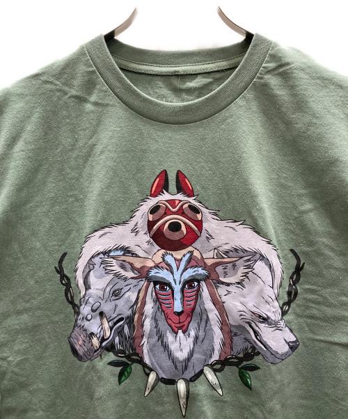 STUDIO GHIBLI（スタジオジブリ）STUDIO GHIBLI (スタジオジブリ) プリントTシャツ グリーン サイズ:SIZE L 未使用品の古着・服飾アイテム