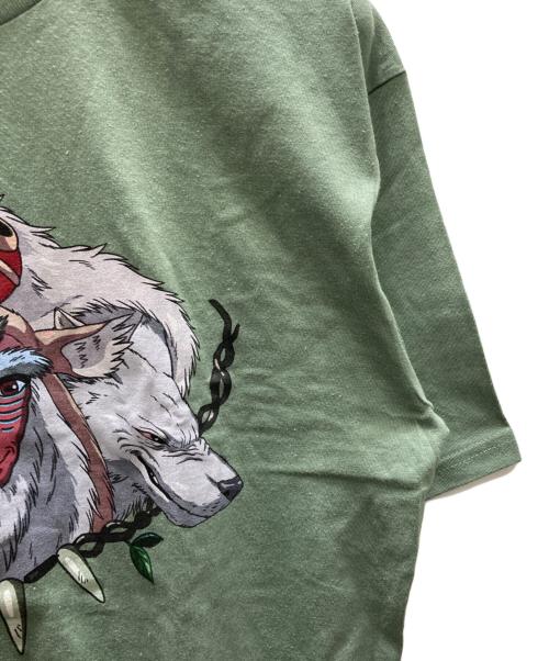 STUDIO GHIBLI（スタジオジブリ）STUDIO GHIBLI (スタジオジブリ) プリントTシャツ グリーン サイズ:SIZE L 未使用品の古着・服飾アイテム