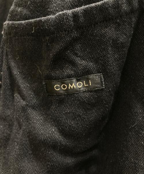 COMOLI（コモリ）COMOLI (コモリ) シルクネップ ジャケット ブラック サイズ:SIZE 1の古着・服飾アイテム