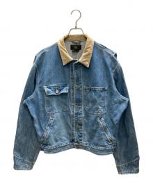 RRL（ダブルアールエル）の古着「襟コーデユロイ デニムジャケット」｜インディゴ