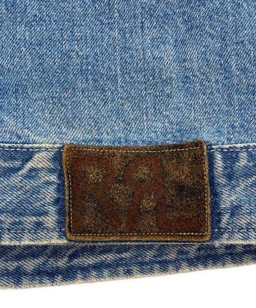 RRL（ダブルアールエル）RRL (ダブルアールエル) 襟コーデユロイ デニムジャケット インディゴ サイズ:SIZE Mの古着・服飾アイテム