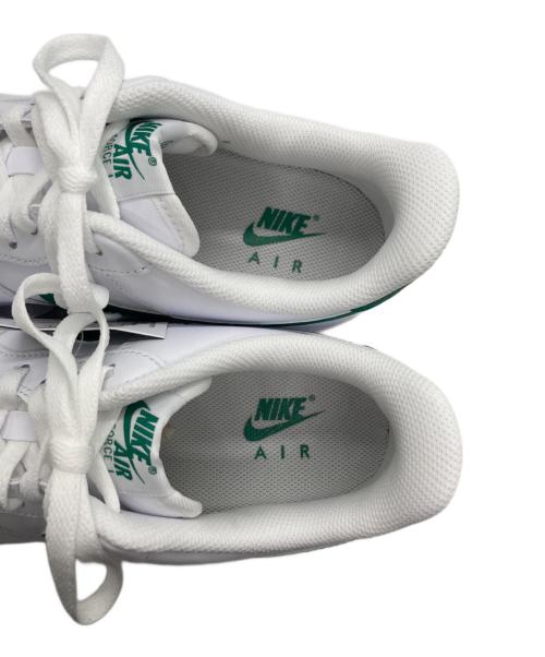 NIKE（ナイキ）NIKE (ナイキ) AIR FORCE 1 '07 ホワイト×グリーン サイズ:SIZE 27cm 未使用品の古着・服飾アイテム