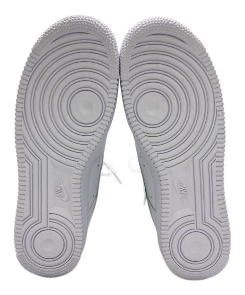 NIKE（ナイキ）NIKE (ナイキ) AIR FORCE 1 '07 ホワイト×グリーン サイズ:SIZE 27cm 未使用品の古着・服飾アイテム