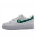 NIKE (ナイキ) AIR FORCE 1 '07 ホワイト×グリーン サイズ:SIZE 27cm 未使用品：12000円
