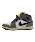 NIKE (ナイキ) AIR JORDAN 1 MID SE グレー サイズ:SIZE 27.5cm 未使用品：12000円