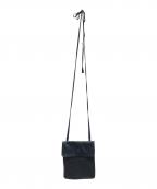 ANN DEMEULEMEESTERアンドゥムルメステール）の古着「レザーポシェット」｜ブラック