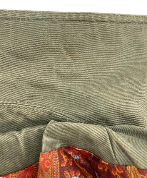 DOLCE & GABBANA（ドルチェ＆ガッバーナ）DOLCE & GABBANA (ドルチェ＆ガッバーナ) ミリタリージャケット オリーブ サイズ:SIZE 38の古着・服飾アイテム