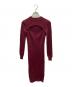 ALEXANDER McQUEEN（アレキサンダーマックイーン）の古着「ニットワンピース」｜レッド
