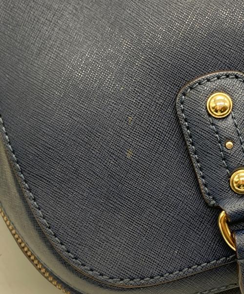 MICHAEL KORS（マイケル・コース）MICHAEL KORS (マイケル・コース) ラージサッチェル ハンドバッグ ネイビー サイズ:下記参照の古着・服飾アイテム