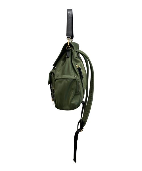 LANVIN en Bleu（ランバンオンブルー）LANVIN en Bleu (ランバンオンブルー) リセ 2WAYリュック オリーブ サイズ:下記参照の古着・服飾アイテム