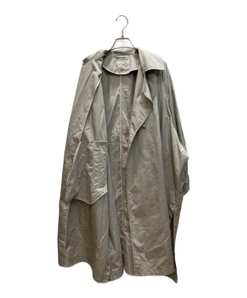 IENA（イエナ）IENA (イエナ) Pe/ポプリンオーバートレンチコート グリーン サイズ:38の古着・服飾アイテム
