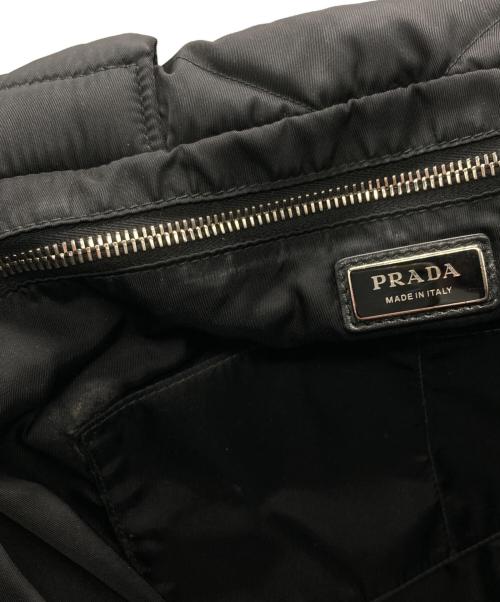 PRADA（プラダ）PRADA (プラダ) Re-Nylon パテッドトートバック ブラック サイズ:下記参照の古着・服飾アイテム
