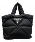 PRADA（プラダ）の古着「Re-Nylon パテッドトートバック」｜ブラック